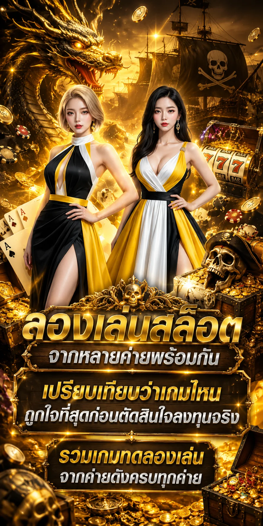เปรียบเทียบเกมสล็อตจากหลายค่ายบน RIKU68